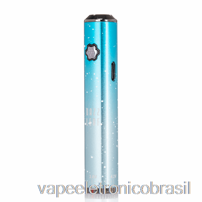 Vape Eletrônico Dazzleaf Squarii Bottom Twist 510 Bateria Céu Azul Respingos